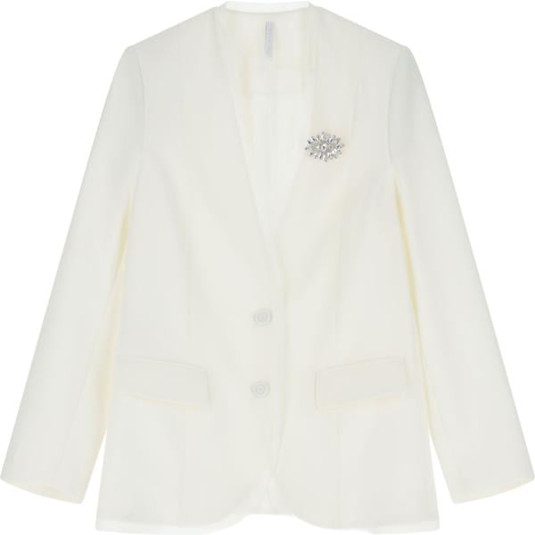 blazer Imperial bianco tinta unita