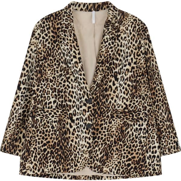blazer Imperial marrone animalier