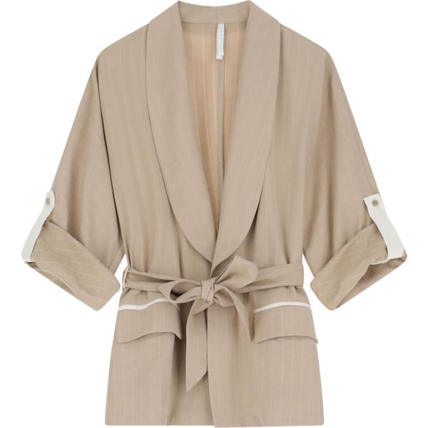 blazer Imperial marrone a righe