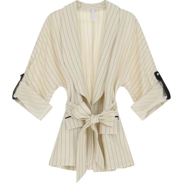 blazer Imperial bianco a righe