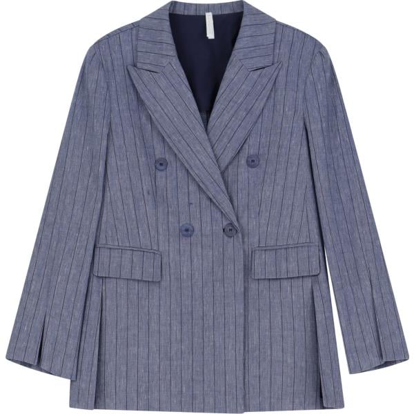 blazer Imperial grigio a righe