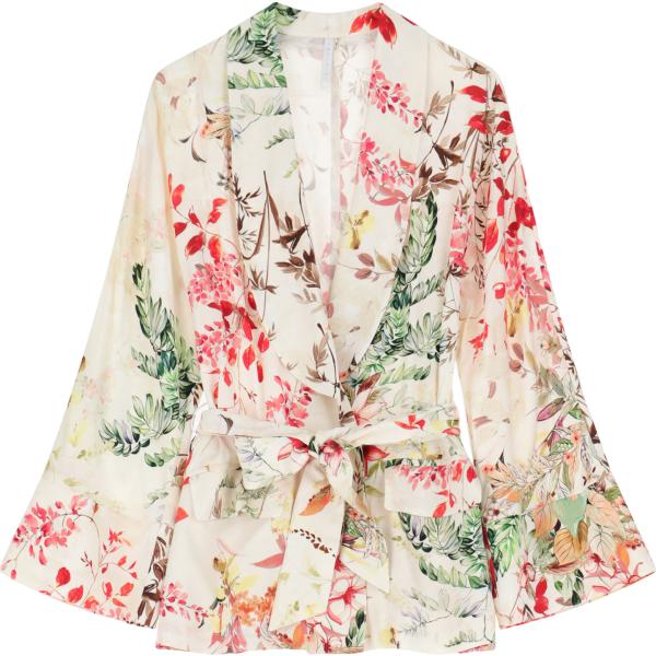 blazer Imperial bianco a fiori