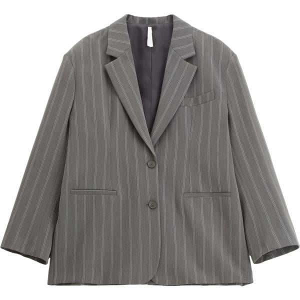 blazer Imperial grigio a righe