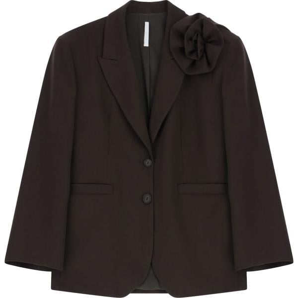 blazer Imperial marrone a fiori