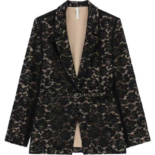 blazer Imperial nero a fiori