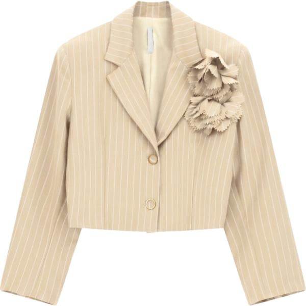 blazer Imperial marrone a righe