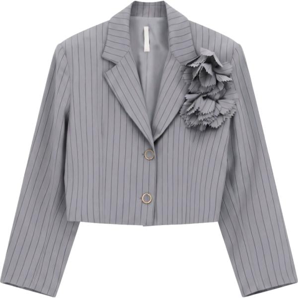 blazer Imperial grigio a righe