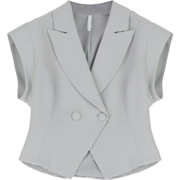 gilet Imperial verde tinta unita