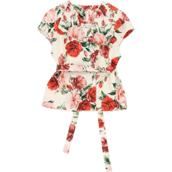 gilet Imperial bianco a fiori