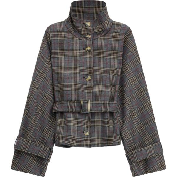 cappotti Imperial grigio a quadri