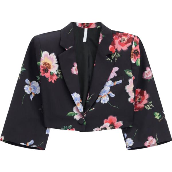 blazer Imperial nero con stampe