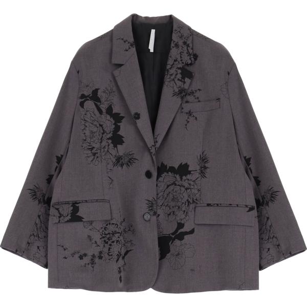 blazer Imperial grigio a fiori