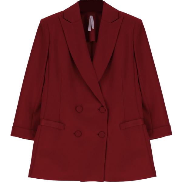 blazer Imperial rosso tinta unita