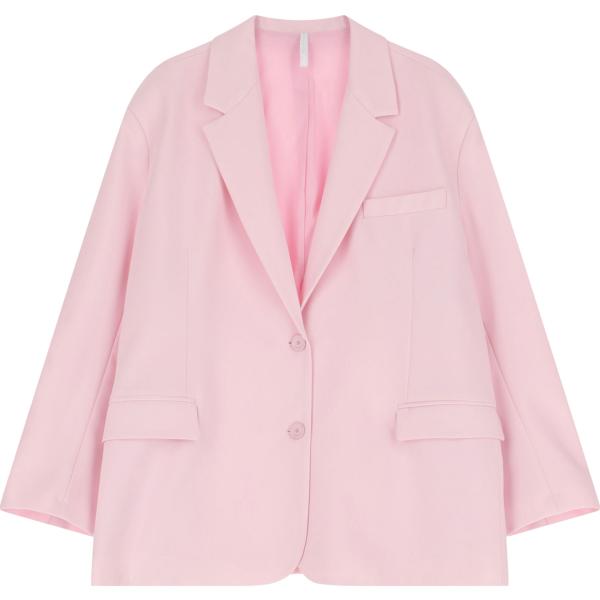 blazer Imperial rosa tinta unita