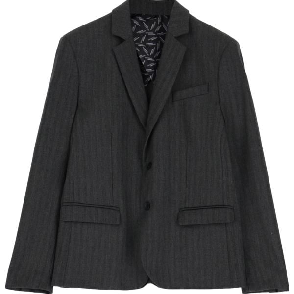 cappotti Imperial nero a righe