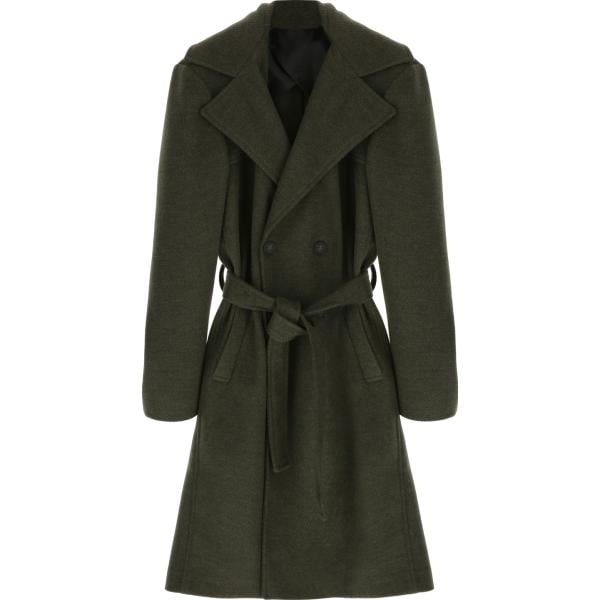 cappotti Imperial verde tinta unita
