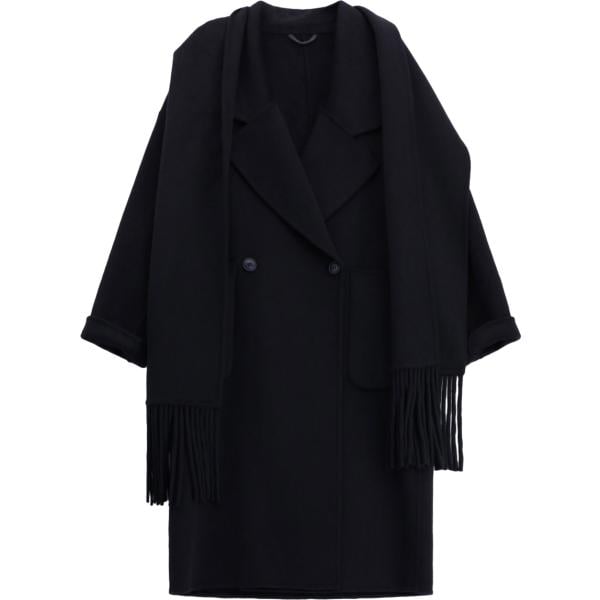 Cappotto da donna in nero pece Imperial