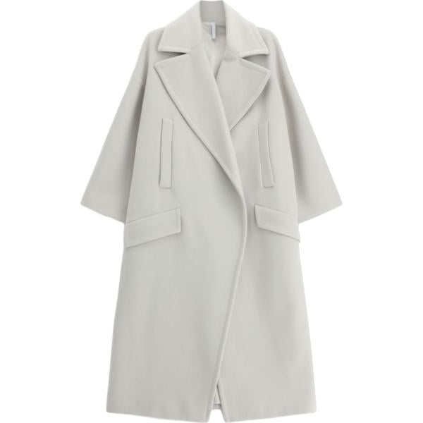Cappotto da donna in beige sabbia con stampe Imperial