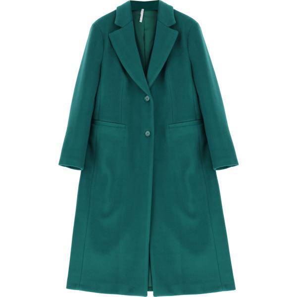 cappotti Imperial verde tinta unita