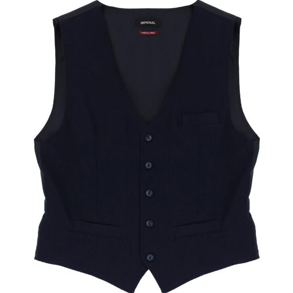 gilet Imperial blu tinta unita