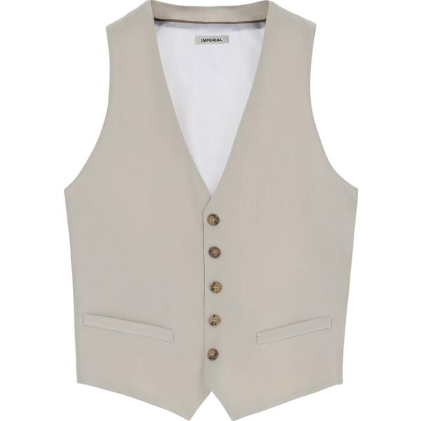 gilet Imperial viola tinta unita