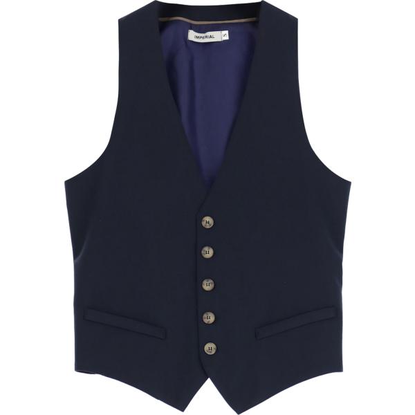 gilet Imperial nero tinta unita