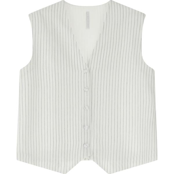 gilet Imperial bianco a righe