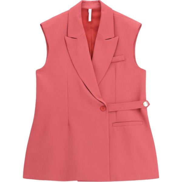 Gilet da donna in rosa scuro con bottoni Imperial Imperial