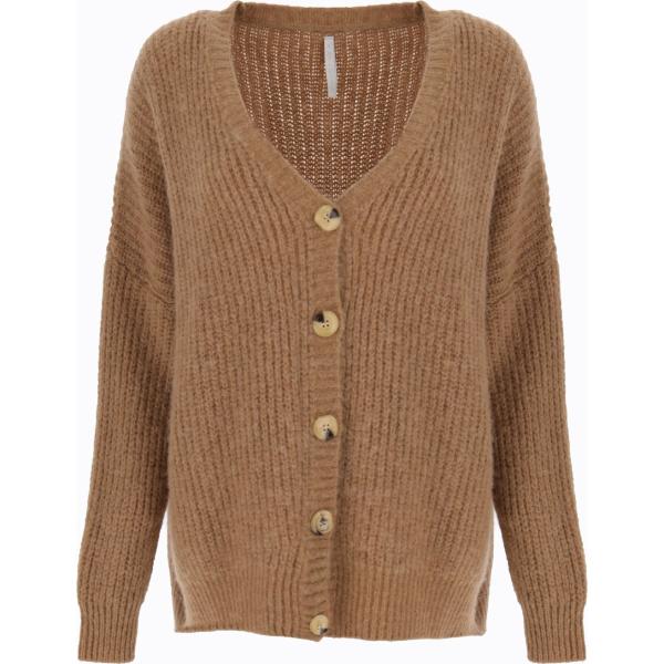cardigans Imperial marrone tinta unita