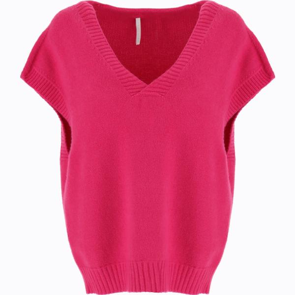pullovers Imperial rosa tinta unita