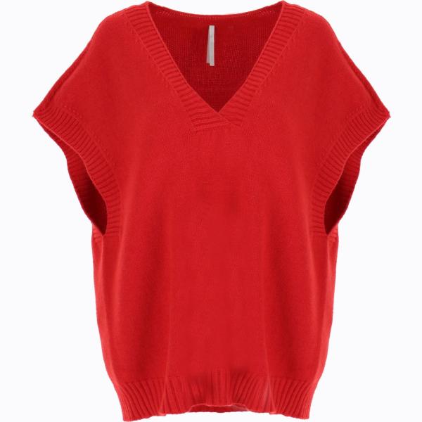 pullovers Imperial rosso tinta unita
