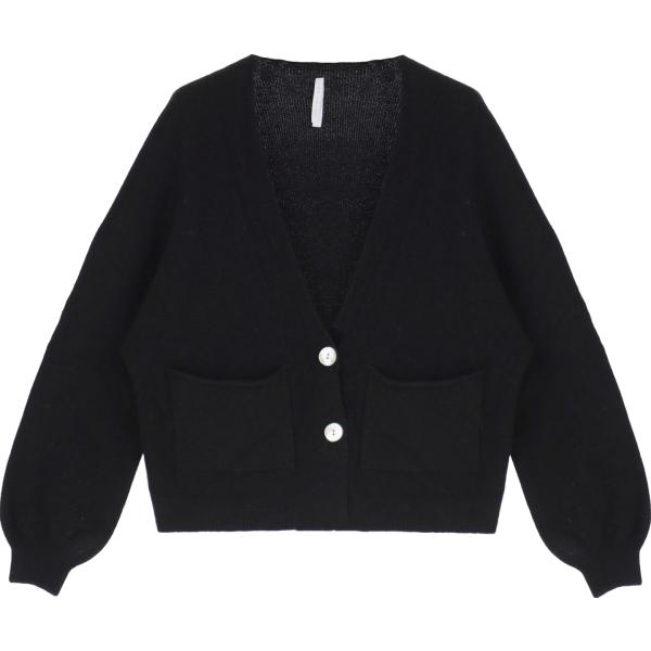 cardigans Imperial nero tinta unita