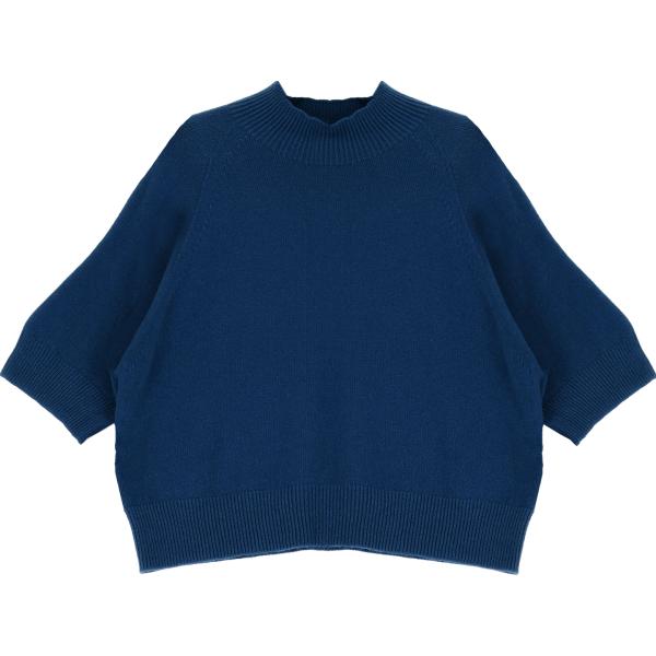 maglieria Imperial blu tinta unita