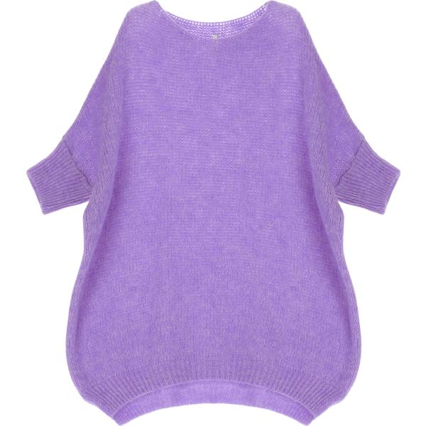 pullovers Imperial viola tinta unita