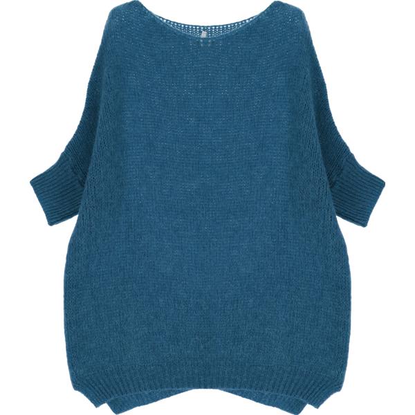 pullovers Imperial blu tinta unita