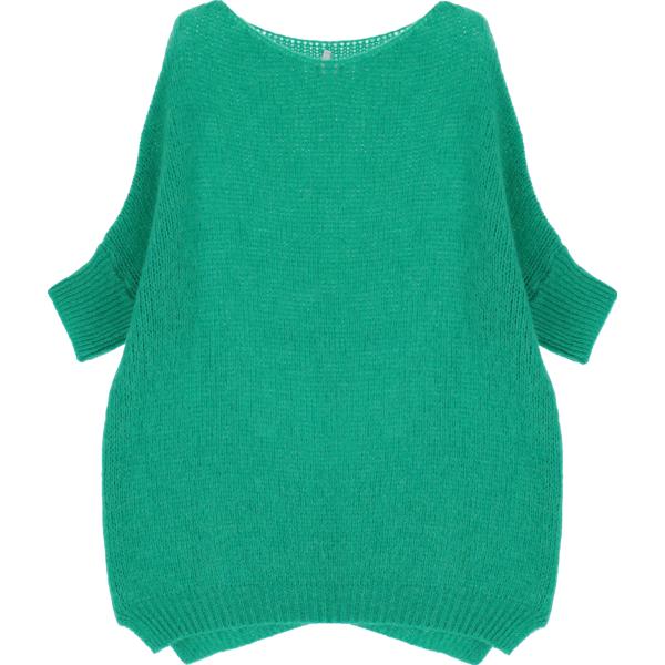 pullovers Imperial verde tinta unita