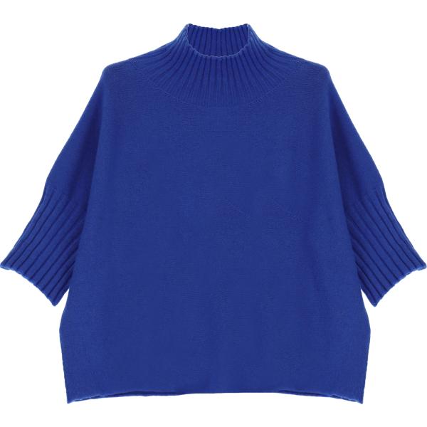 maglieria Imperial blu tinta unita