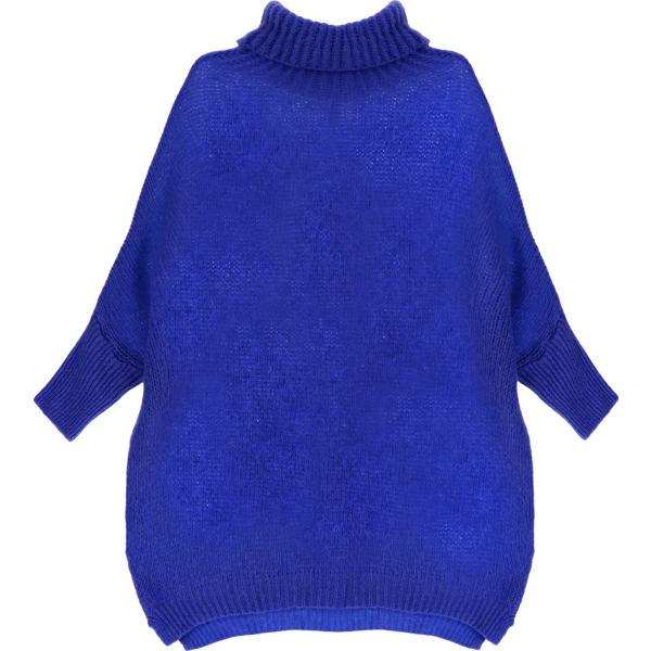maglieria Imperial blu tinta unita