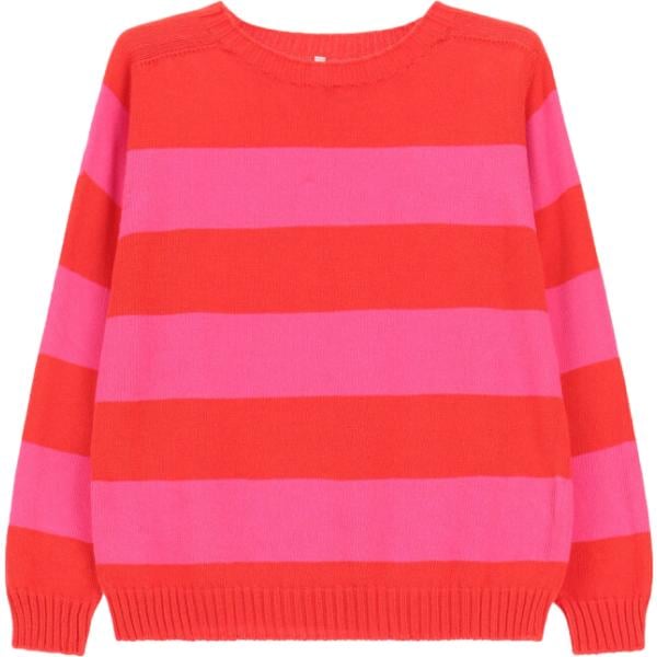 maglieria Imperial rosso a righe