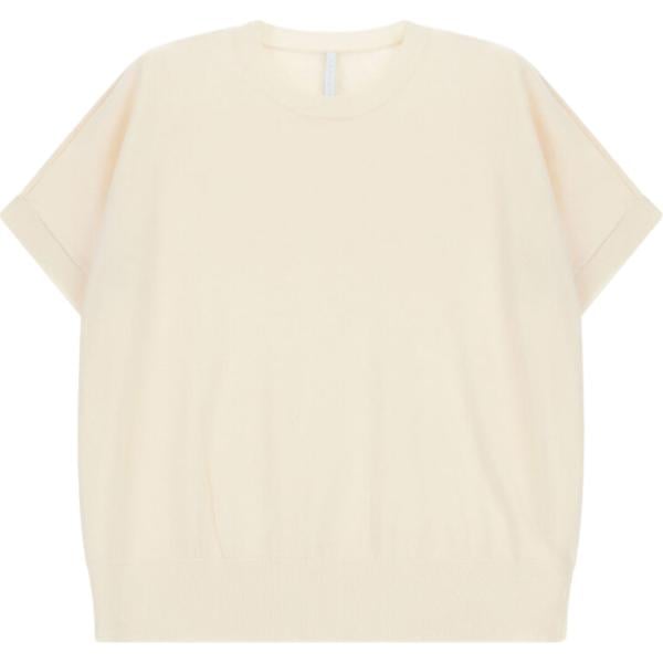 t-shirt Imperial bianco tinta unita