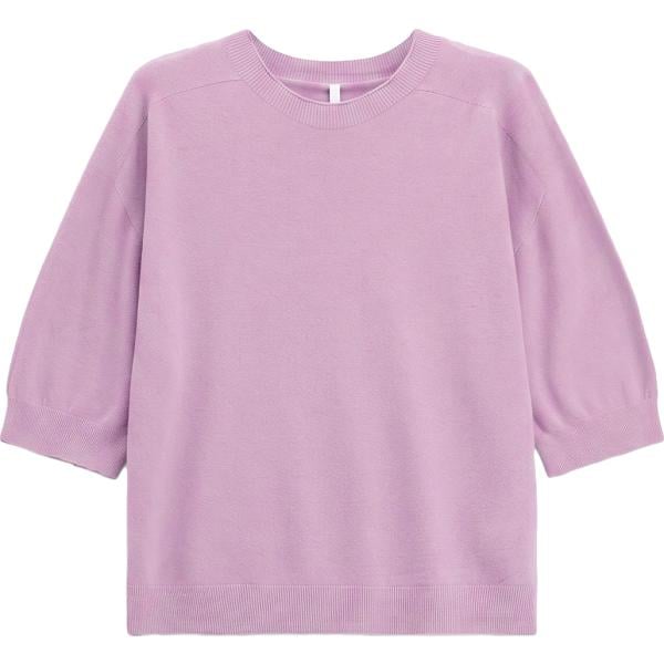 Maglione da donna in rosa chiaro girocollo Imperial