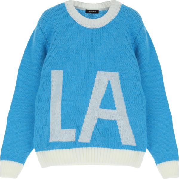 maglieria Imperial blu con stampe