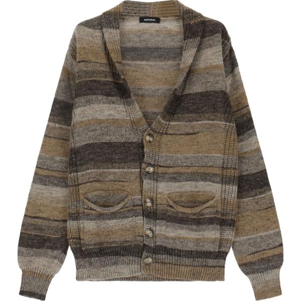 cardigans Imperial marrone a righe