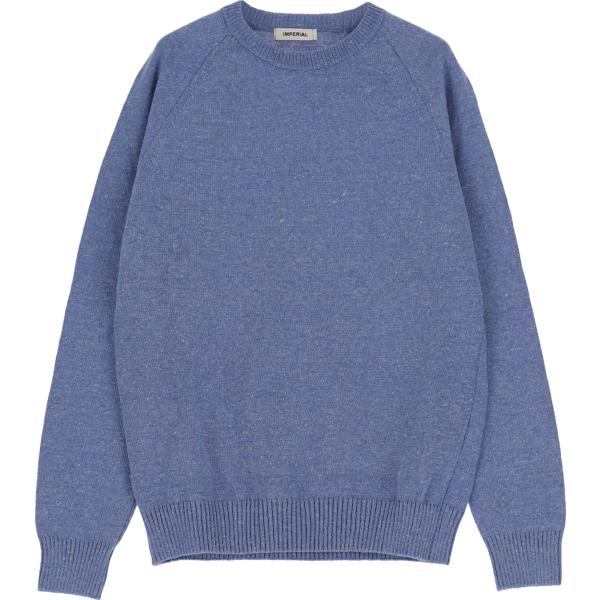 pullovers Imperial blu tinta unita