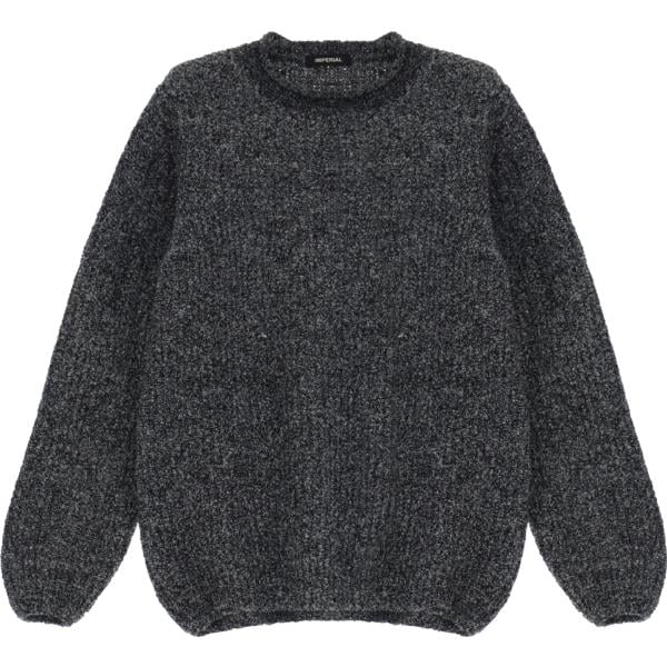 pullovers Imperial grigio tinta unita