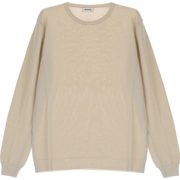 pullovers Imperial marrone tinta unita