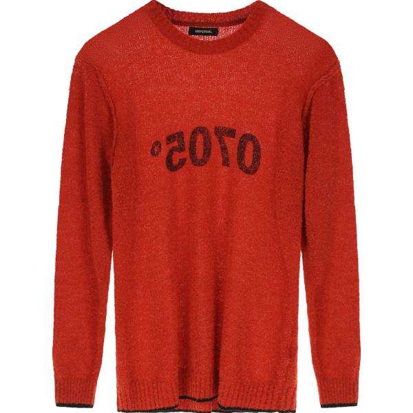 maglieria Imperial rosso con stampe