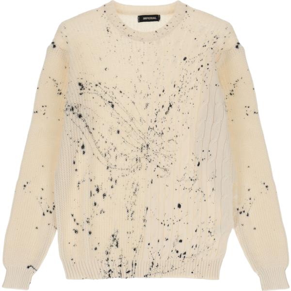 pullovers Imperial marrone tinta unita