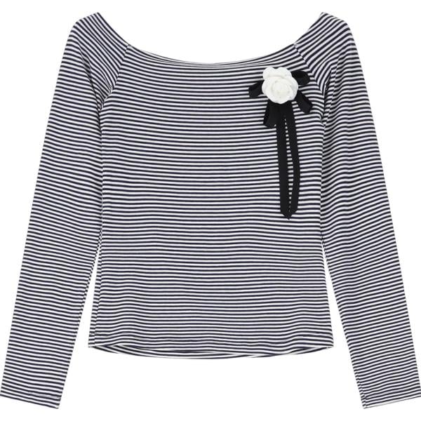 pullovers Imperial grigio a righe