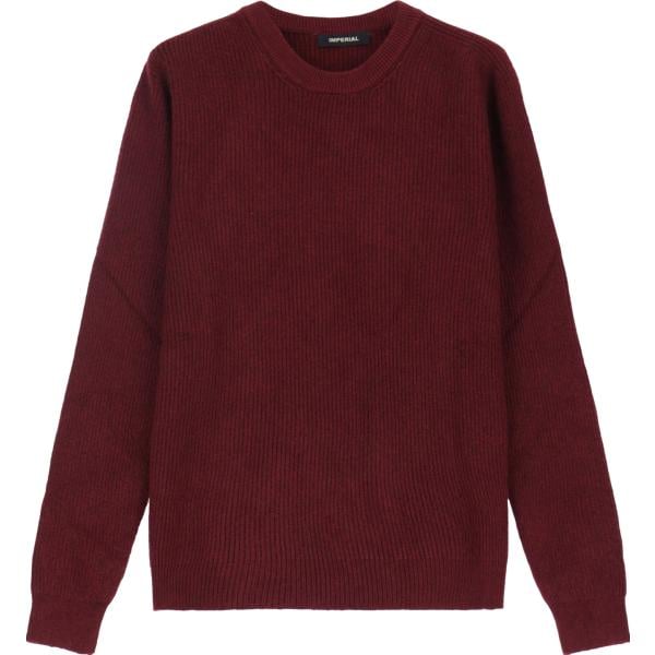 pullovers Imperial rosso tinta unita